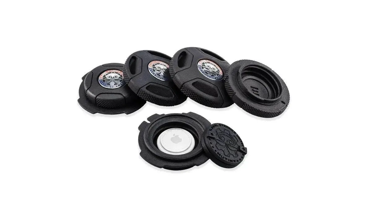 GDU / MUTINY HVT (High-Value Target) AirTag camera body caps