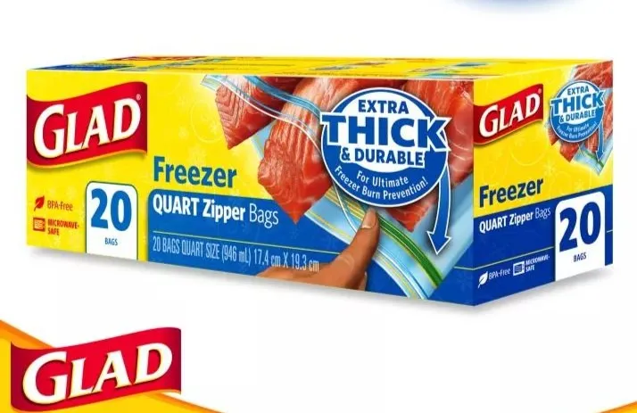 GLAD FREEZER BAGS SML 20`S