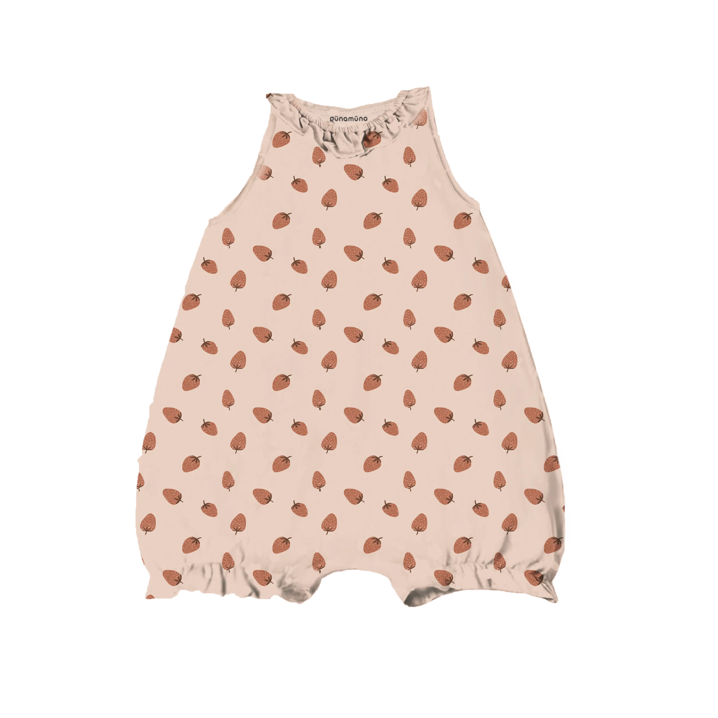 günamüna Bubble Romper Berry (Min. of 2, multiples of 2)