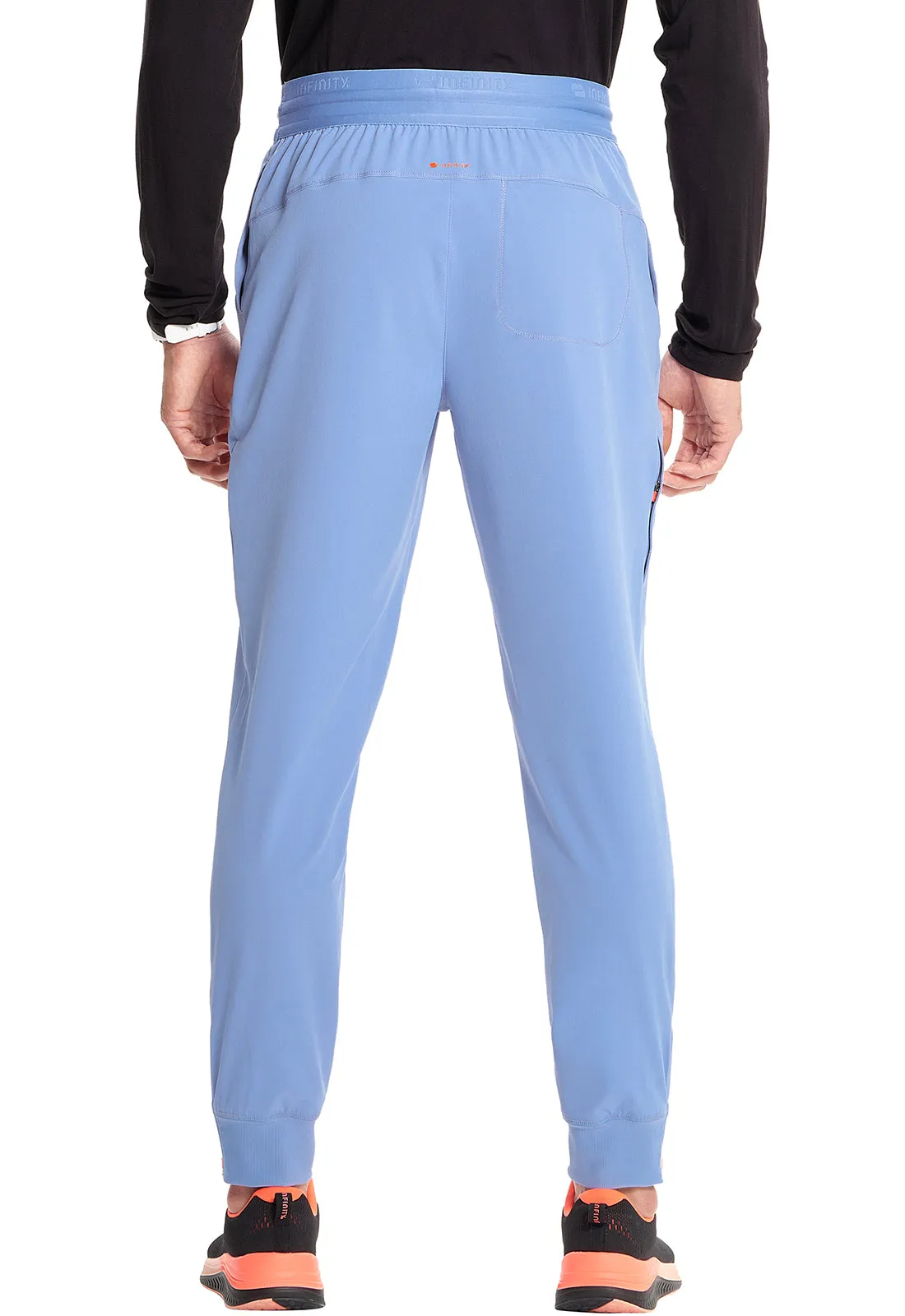 GNR8 IN204A Men's Mid Rise Jogger Ciel