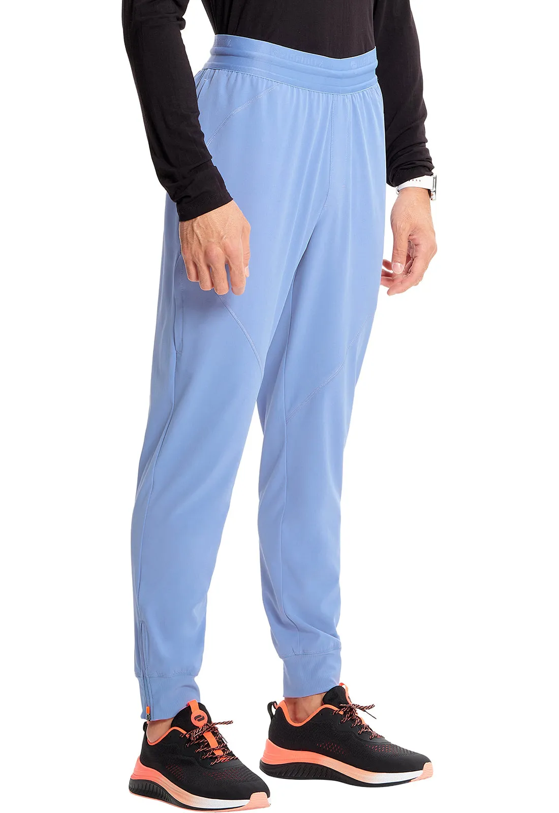 GNR8 IN204A Men's Mid Rise Jogger Ciel