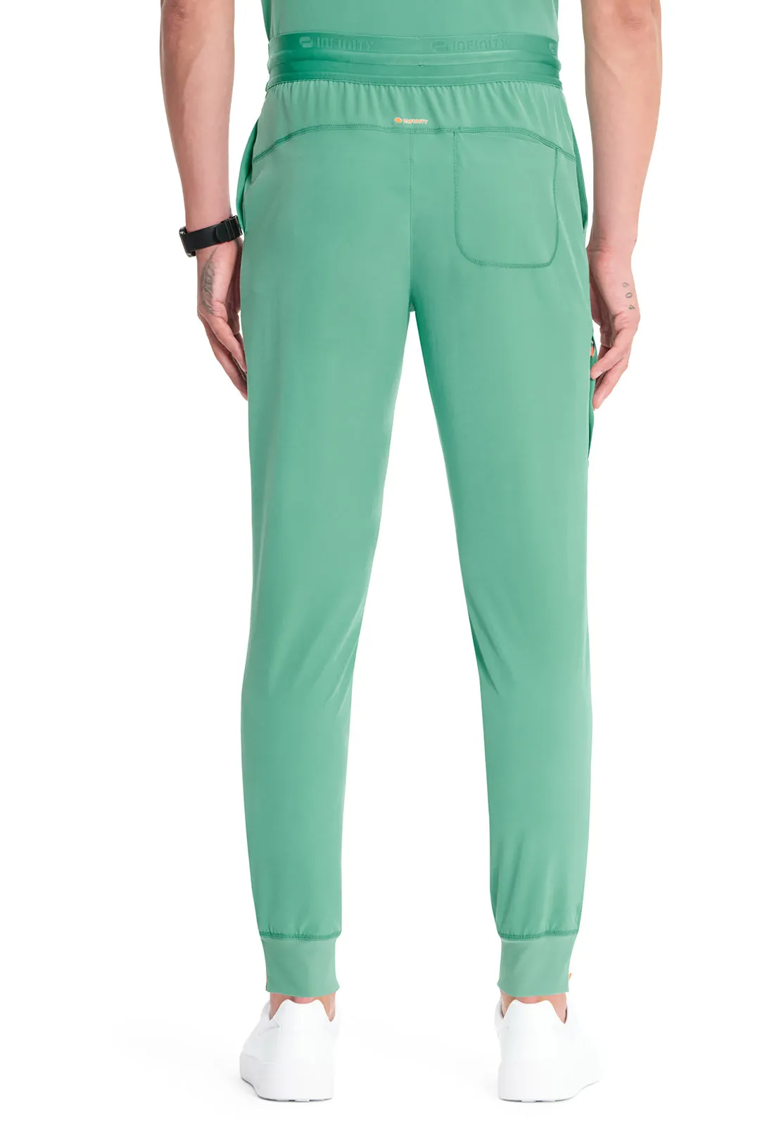 GNR8 IN204A Men's Mid Rise Jogger Matcha Latte