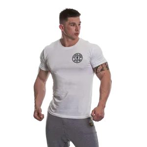 Golds Gym Basic T-Shirt - White/Black