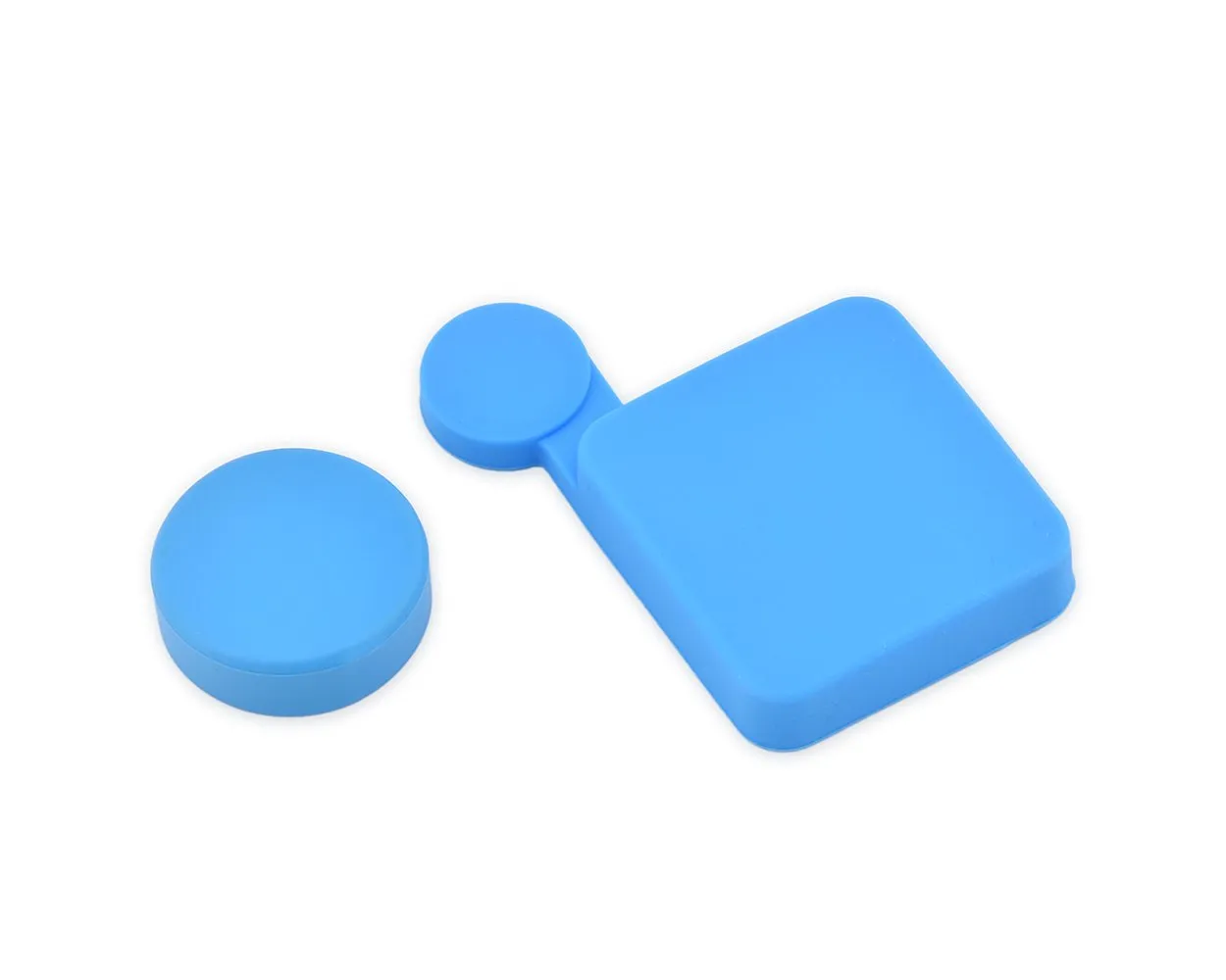 GoPro Protective Silicone Housing Lens Cap for Hero 3 /4 Camera-Blue