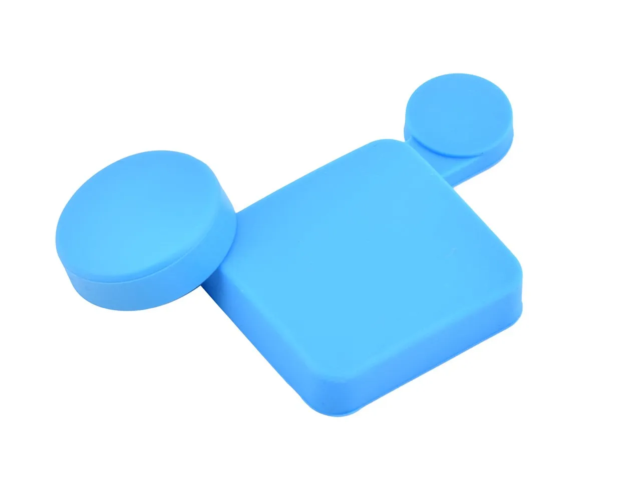 GoPro Protective Silicone Housing Lens Cap for Hero 3 /4 Camera-Blue