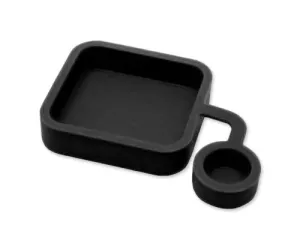 GoPro Soft Silicone Lens Cover Cap for Hero 3  Camera Housing - Black