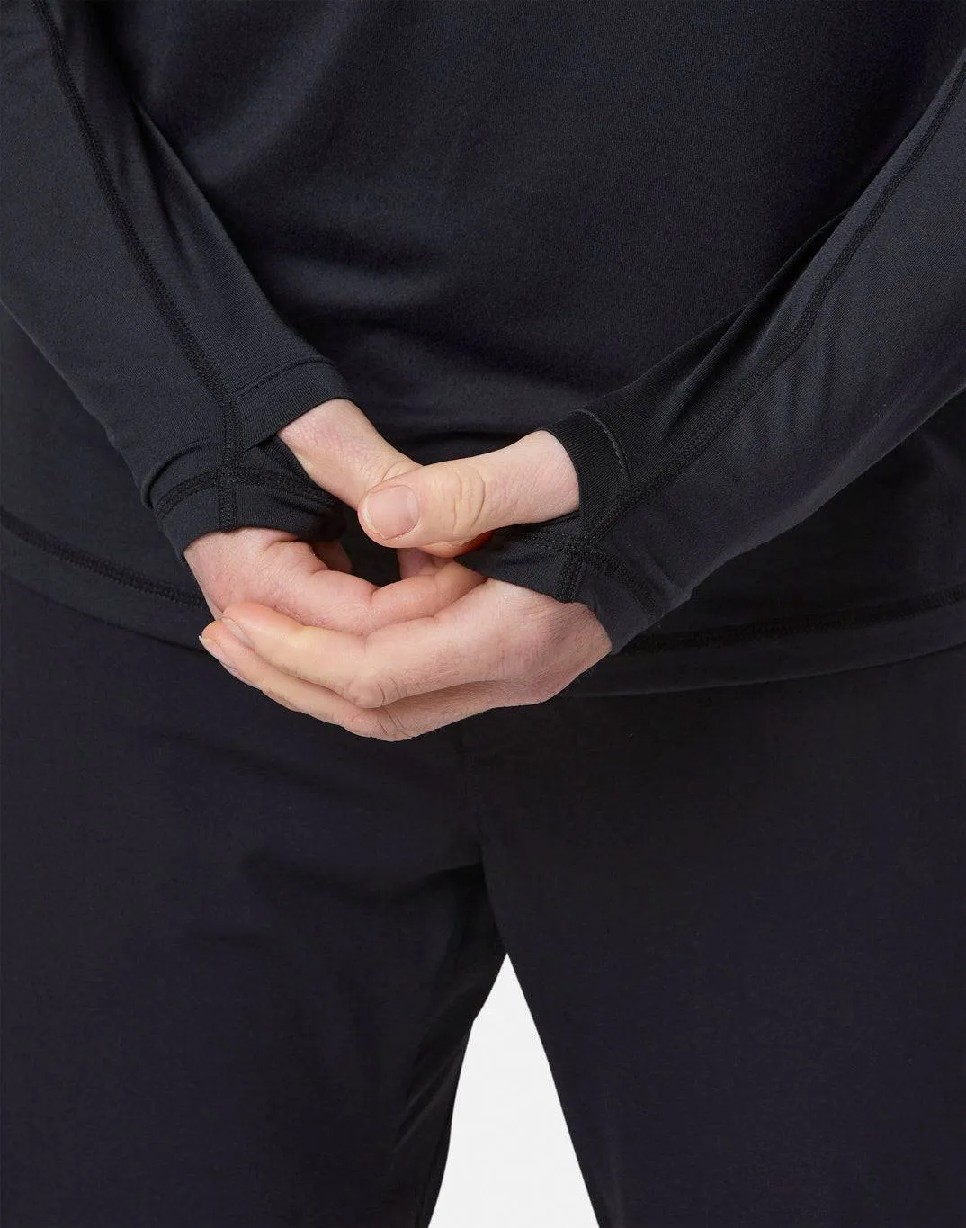 Gym Coffee Relentless Long Sleeve Tee (Mens) - Black