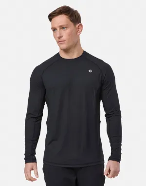 Gym Coffee Relentless Long Sleeve Tee (Mens) - Black