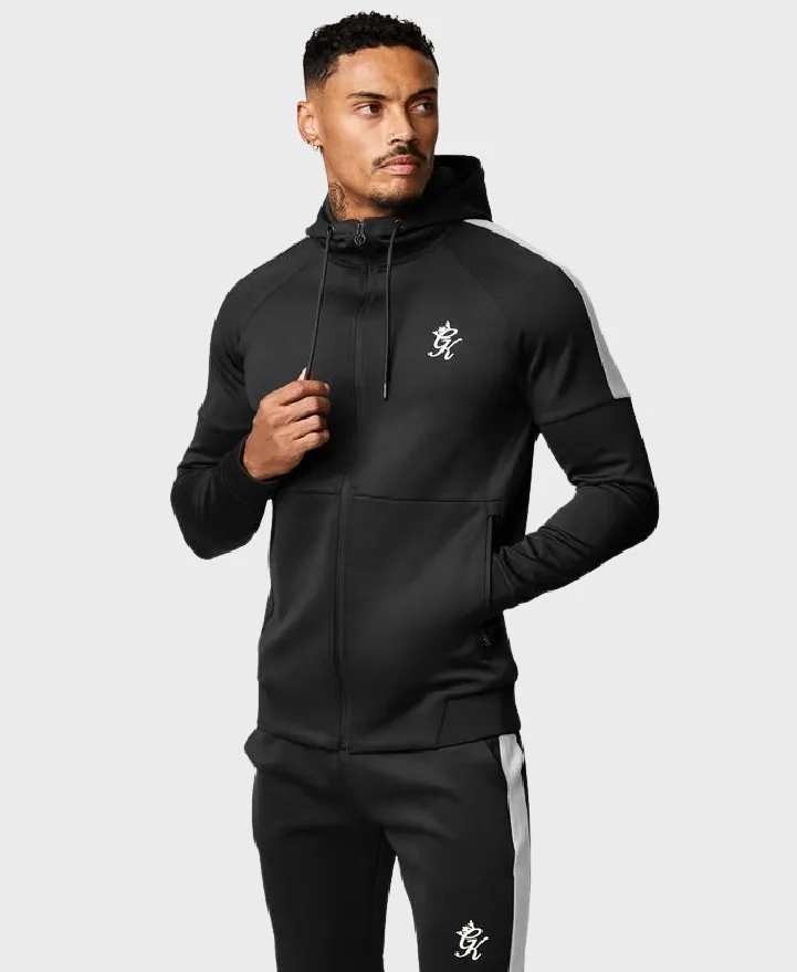 Gym King Core Poly Track Top Black