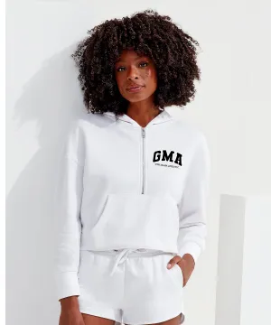 Gym Mama Athletic Varsity Half Zip Hoody