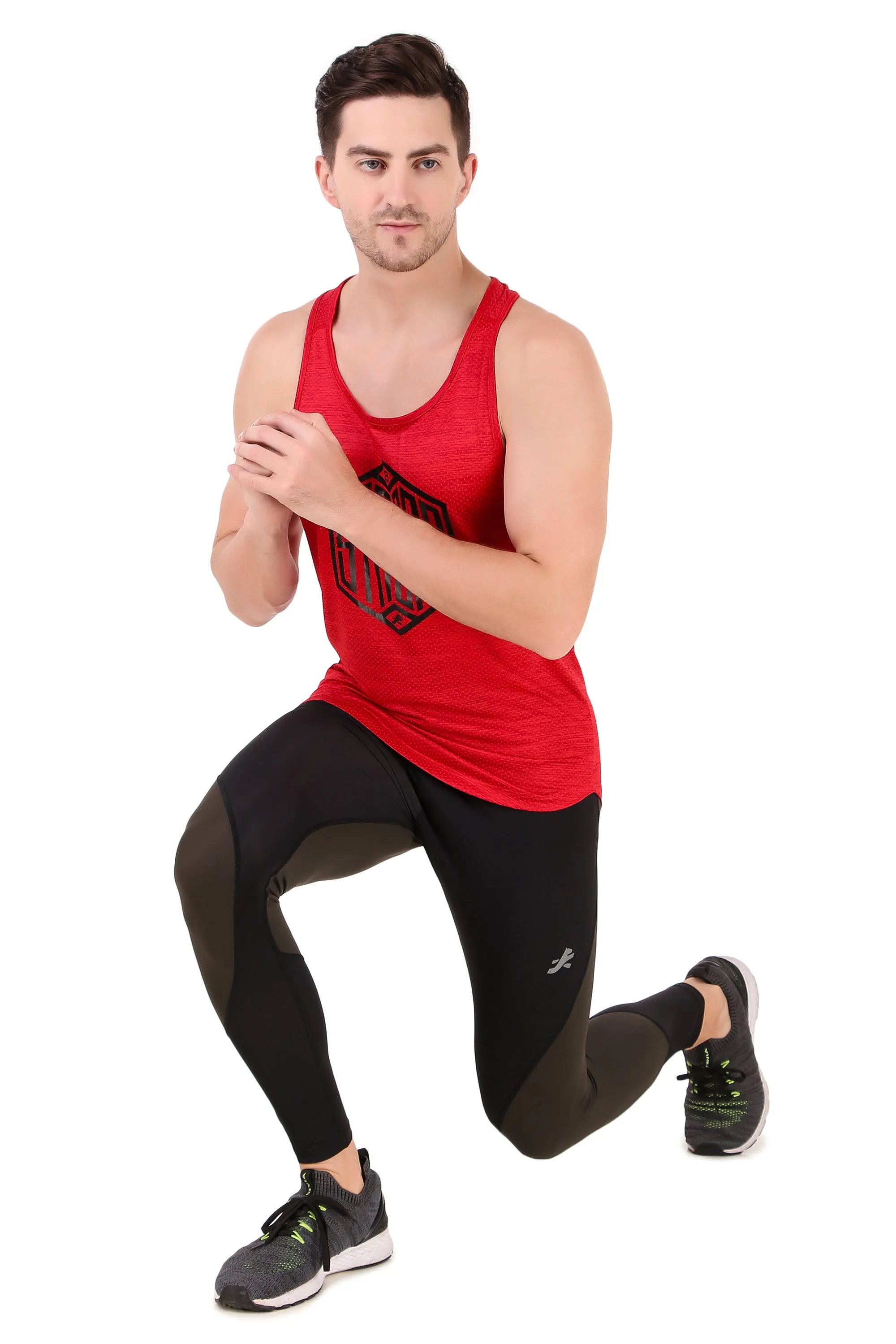 Gym Stringer Vest For Men (Red)