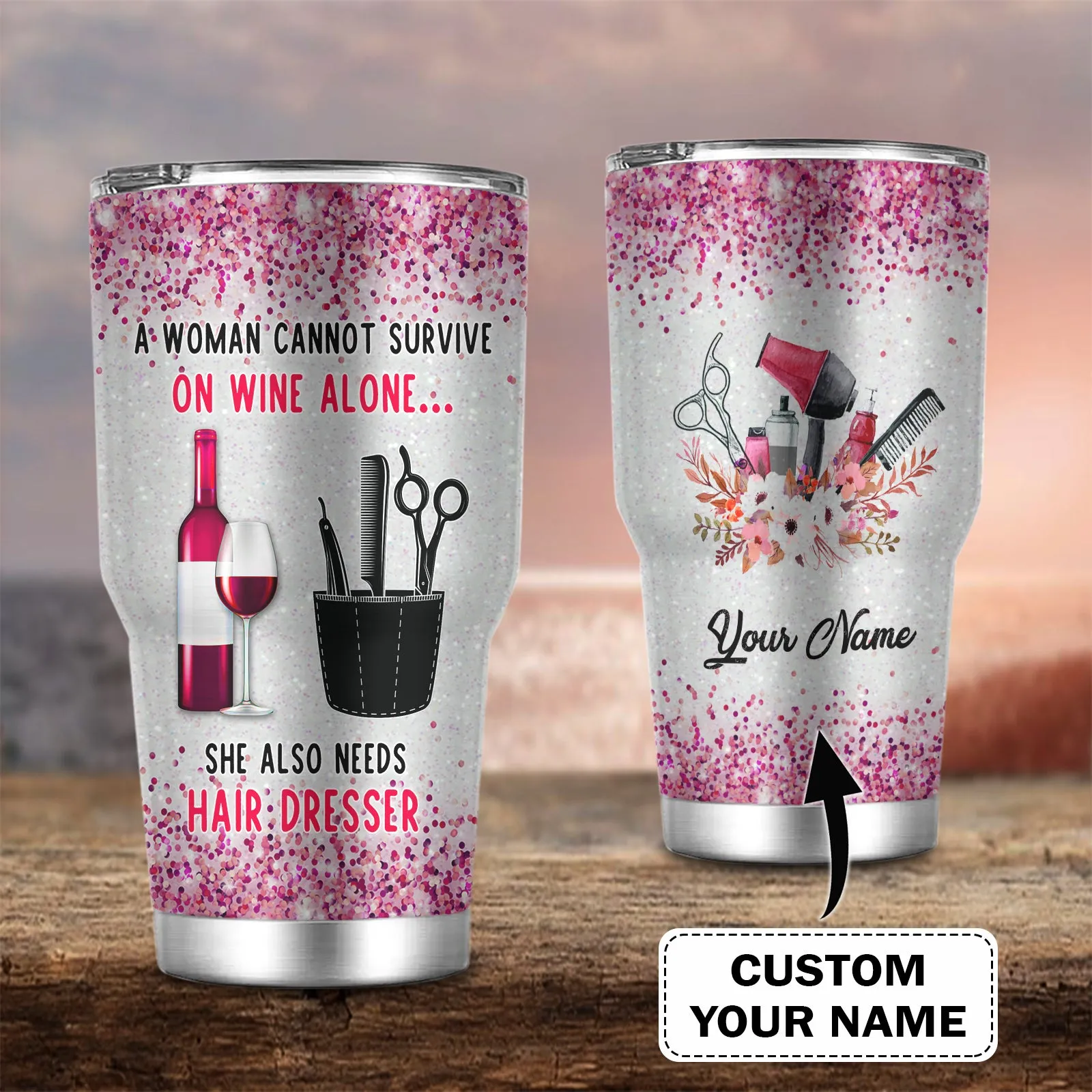 Hair Dresser 03 - Custom Tumbler - Loop - NTP-219