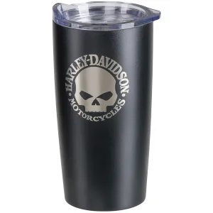 Harley-Davidson® Core Willie G Skull Stainless Steel Travel Mug