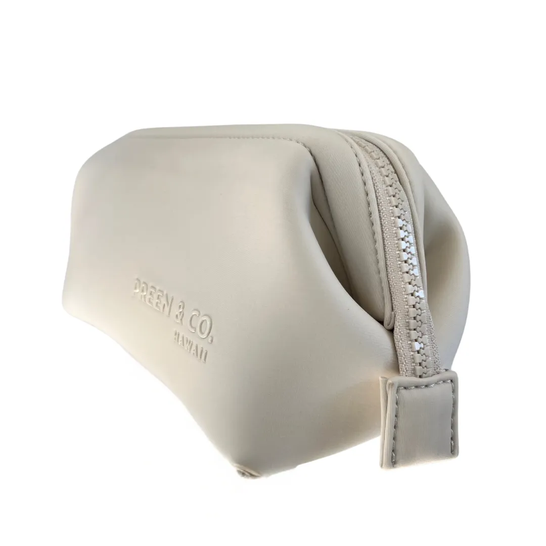 Heat Defense Cosmetic Case in Oat