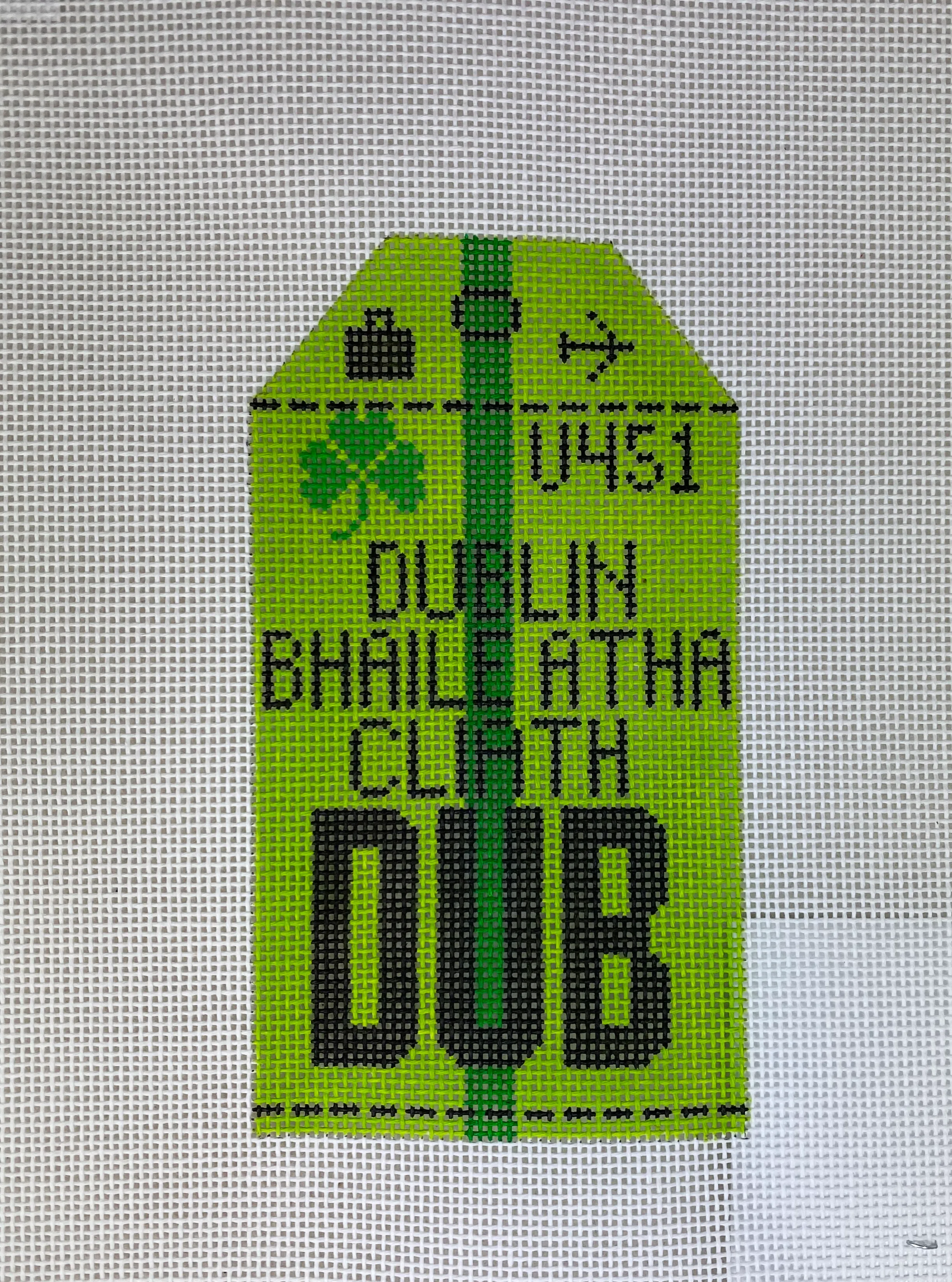 Hedgehog Needlepoint HH1DUB Dublin