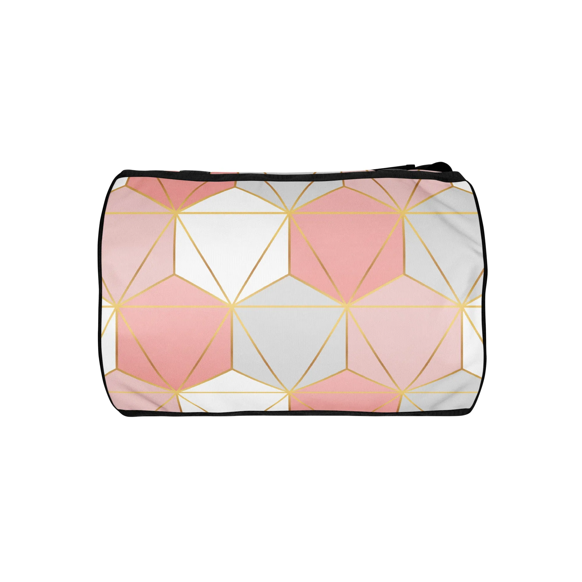 Hexagonal Lines - Sustainably Made Gym Bag