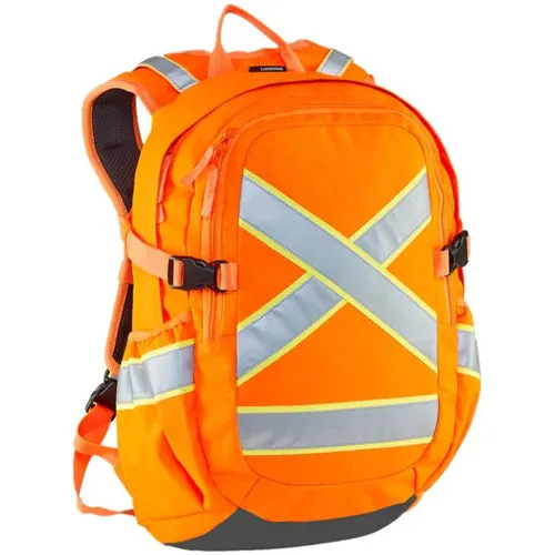 Hi Vis Reflective Piping-X Two Tone Backpack