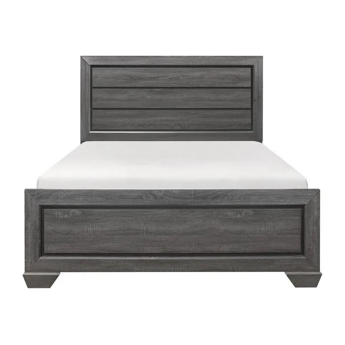 Homelegance Beechnut Queen Panel Bed in Gray