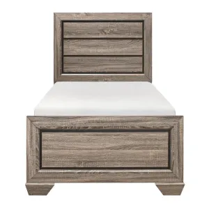Homelegance Beechnut Twin Bed in Natural
