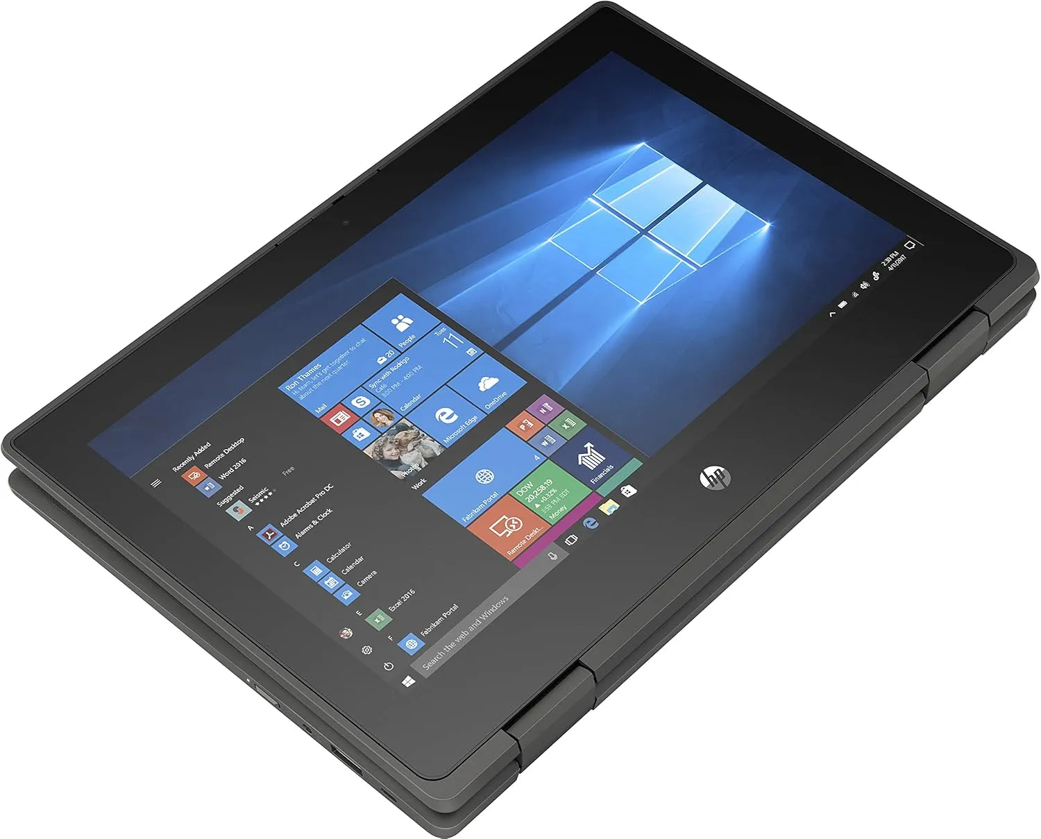 HP ProBook x360 11 G5 EE 11.6" Touchscreen 2 in 1 Notebook - HD - 1366 x 768 - Intel Celeron N4120 Quad-core (4 Core) 1.10 GHz - 4 GB RAM - 128 GB SSD - Windows 10 Pro - Intel UHD Graphics 600