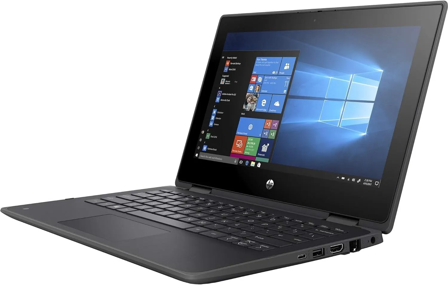 HP ProBook x360 11 G5 EE 11.6" Touchscreen 2 in 1 Notebook - HD - 1366 x 768 - Intel Celeron N4120 Quad-core (4 Core) 1.10 GHz - 4 GB RAM - 128 GB SSD - Windows 10 Pro - Intel UHD Graphics 600