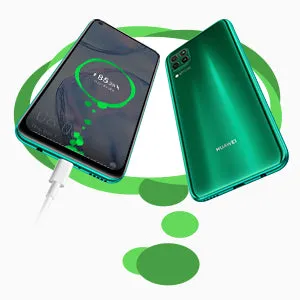 HUAWEI P40 Lite Mobile Phone 128 GB Fast Charging Smart Phone [Huawei Brazil cross-border products cannot be sold without permission] black_6GB 128GB