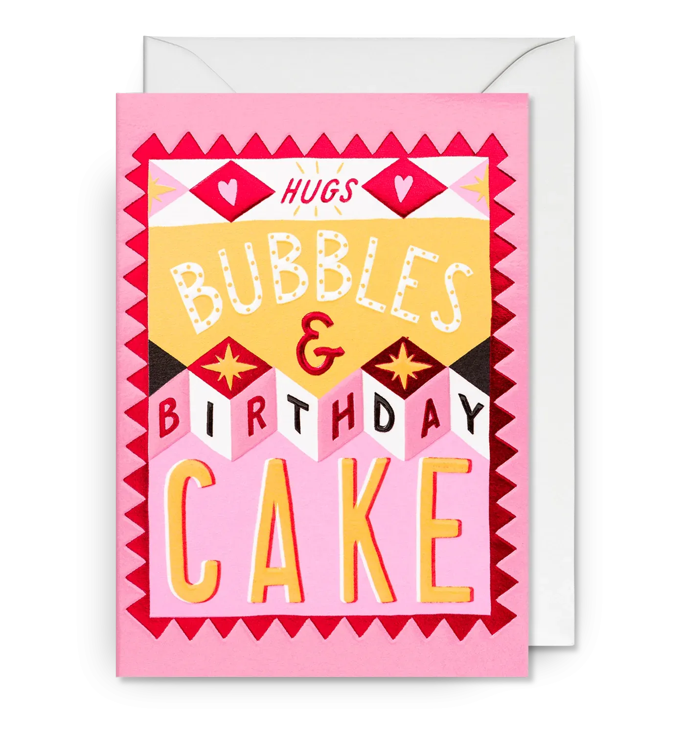 Hugs Bubbles and Birthday Cake