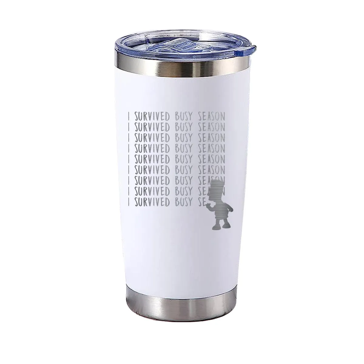 I Survived Busy Season Tumbler