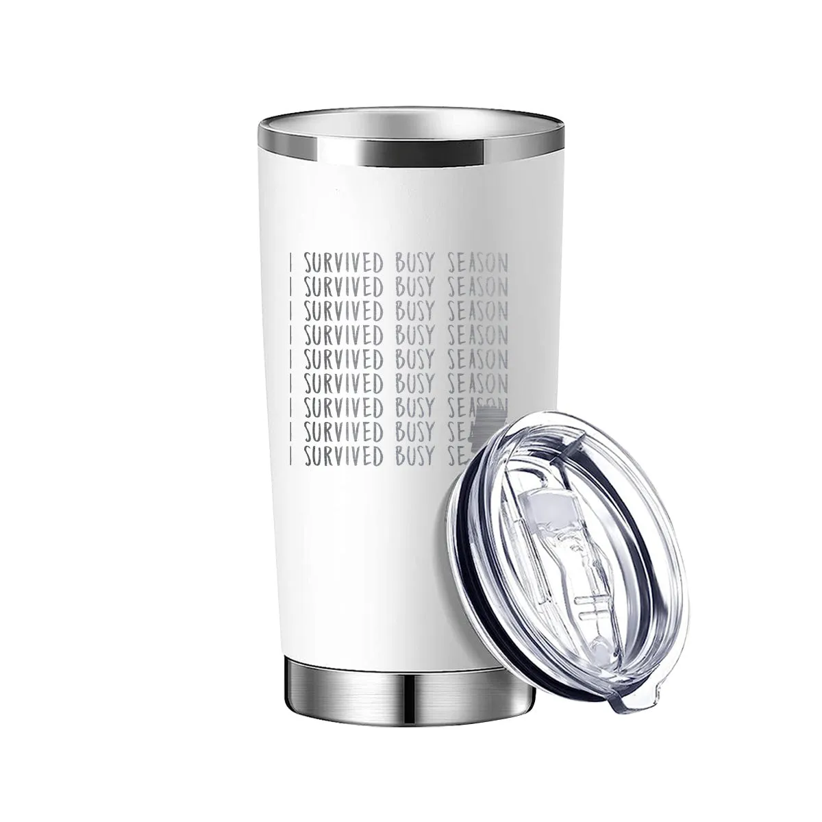 I Survived Busy Season Tumbler