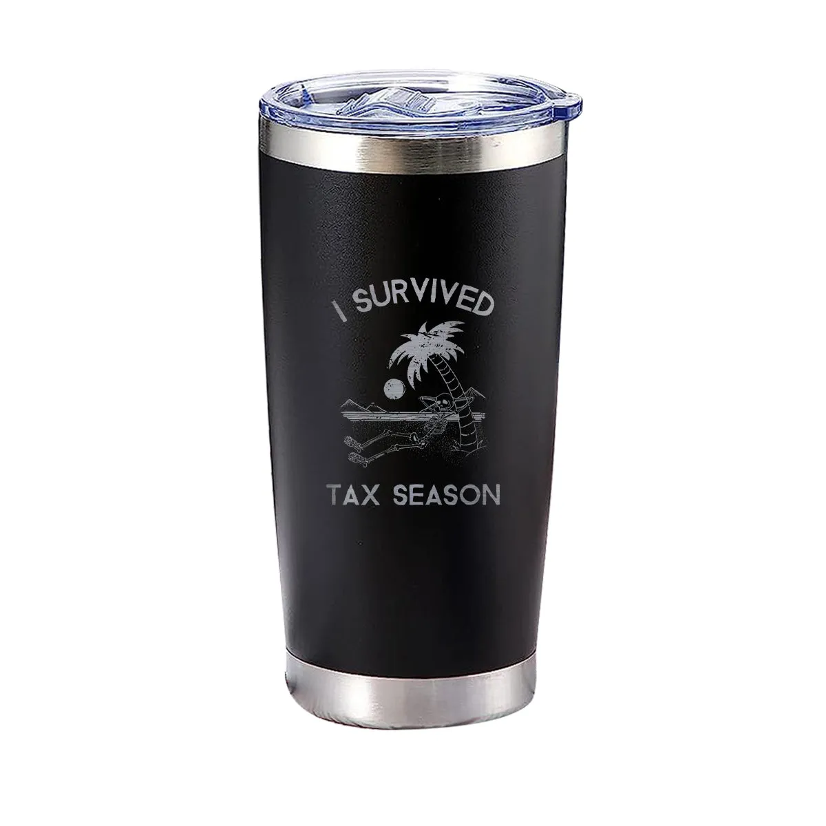 I Survived Tax Season Tumbler