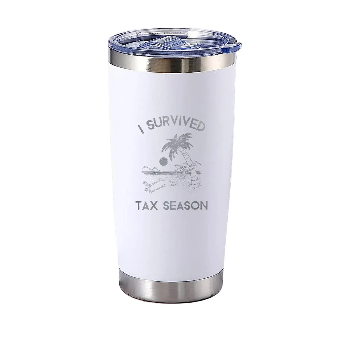 I Survived Tax Season Tumbler