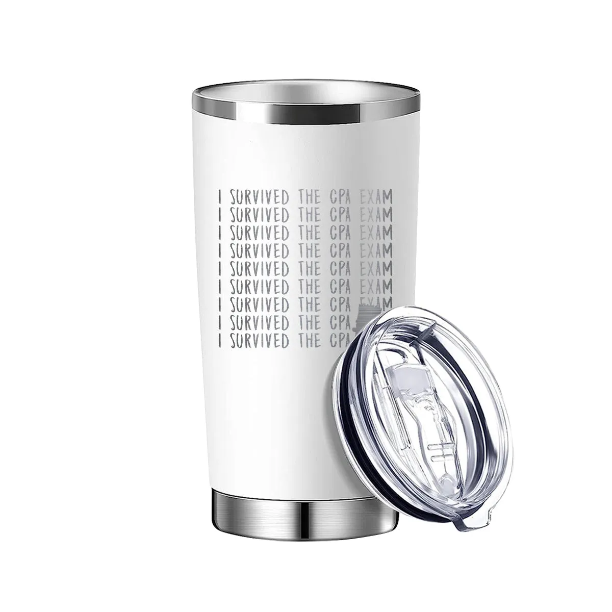 I Survived The CPA Exam Tumbler