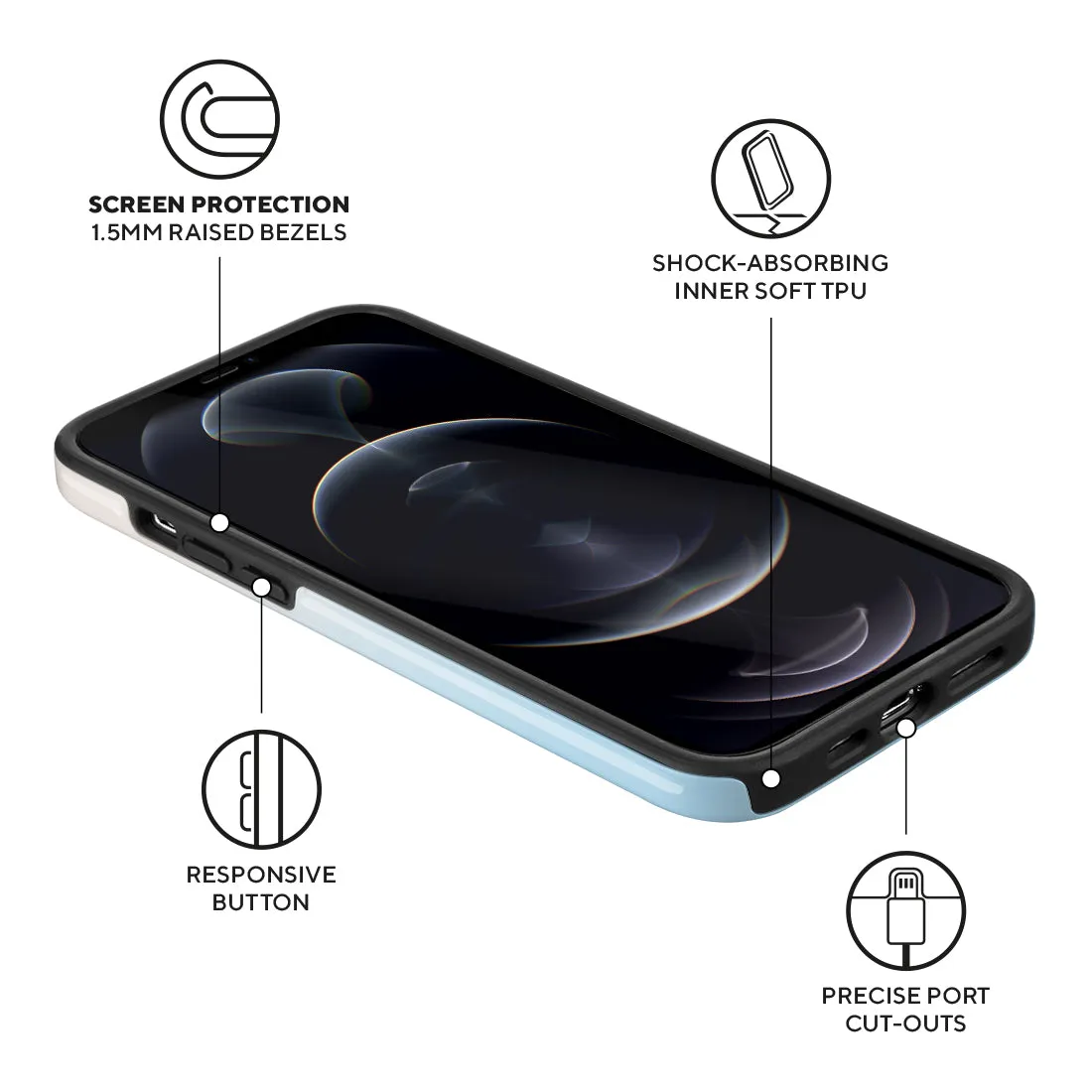 Iceberg Pastel Custom - iPhone 12 Pro Max Case