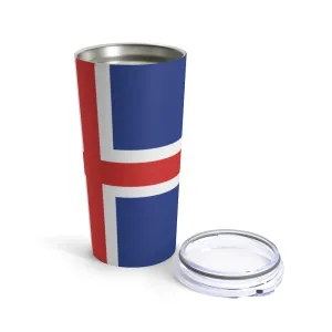 Icelandic Flag 20 oz Insulated Tumbler