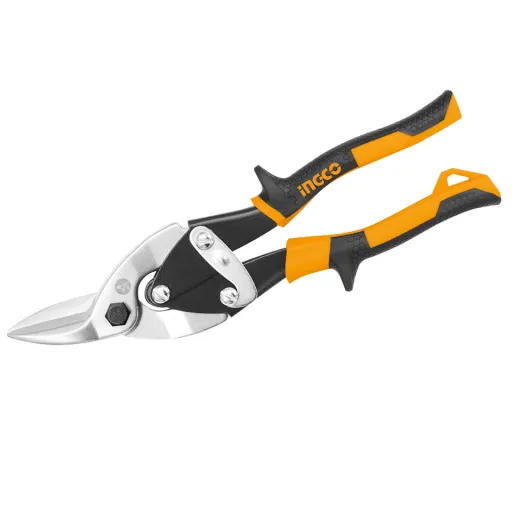 Ingco 10" Aviation Snip (Left & Right) with Two-Tone Soft Handle - HTSN0110L & HTSN0110R