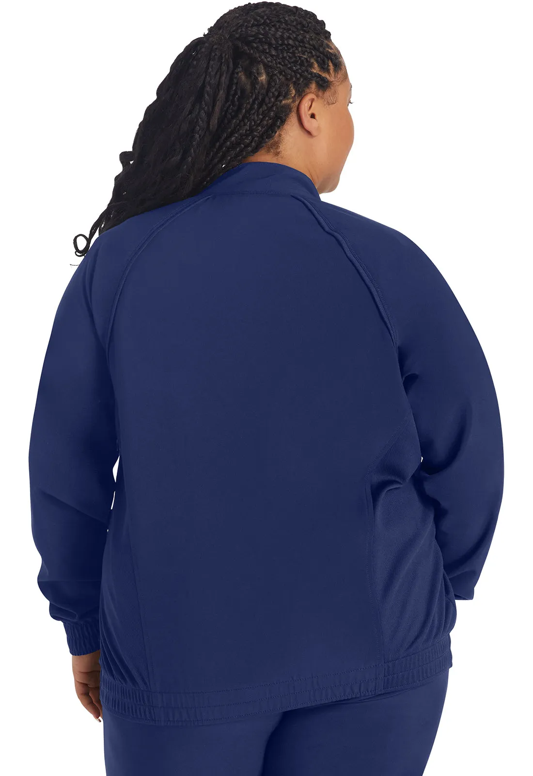 Inspira Flex IP307A Zip Front Jacket Navy