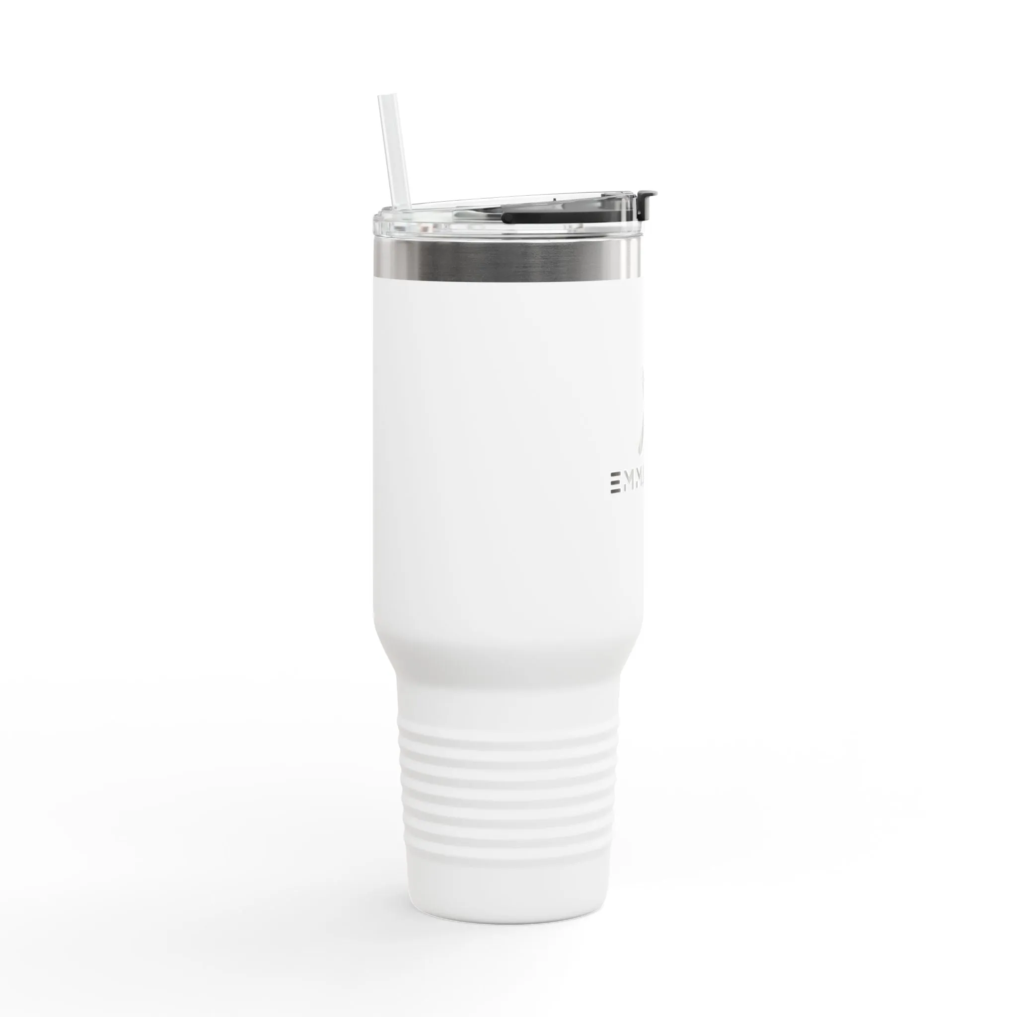 Insulated Travel Mug – 40oz with Stylish X Design for On-the-Go Hydration