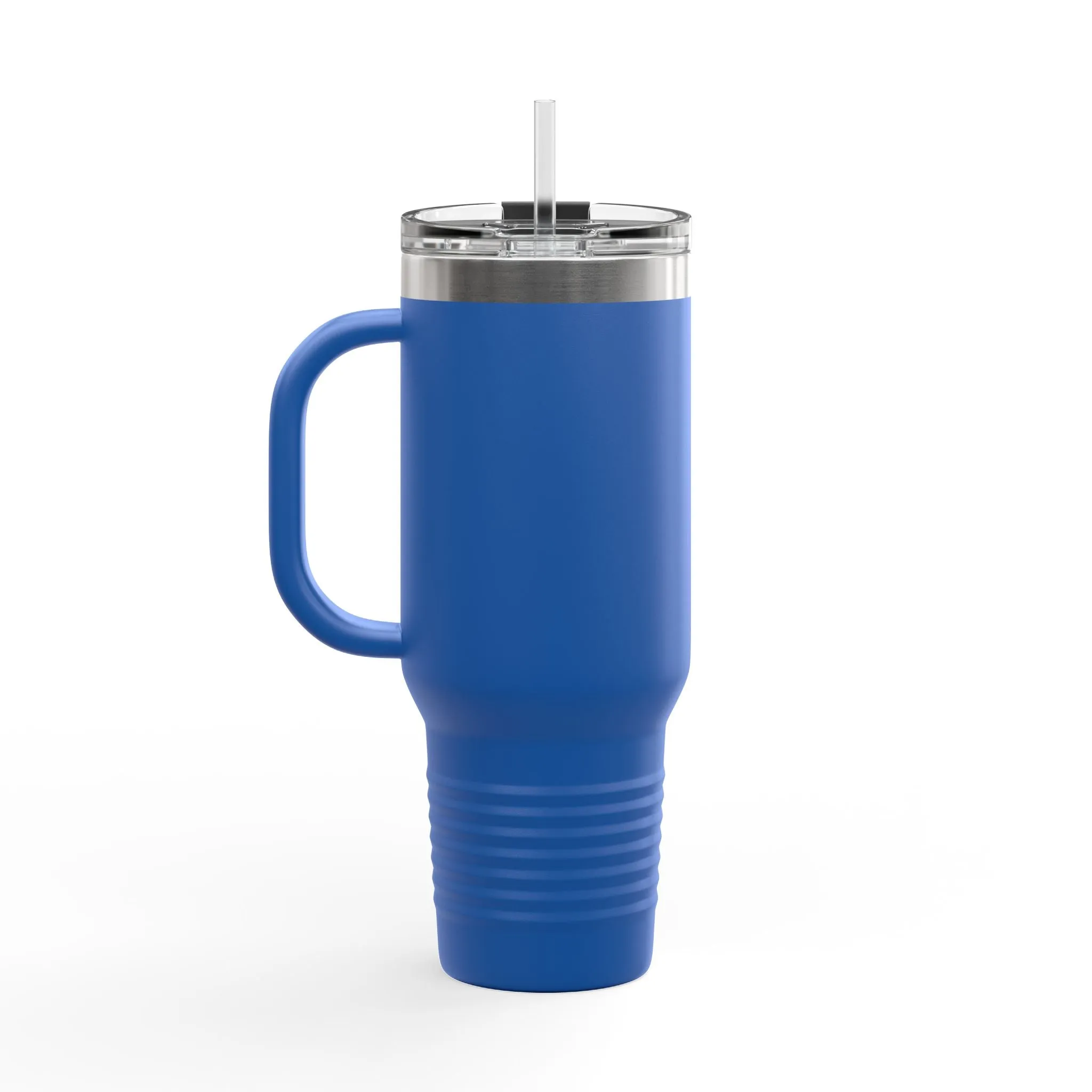 Insulated Travel Mug – 40oz with Stylish X Design for On-the-Go Hydration