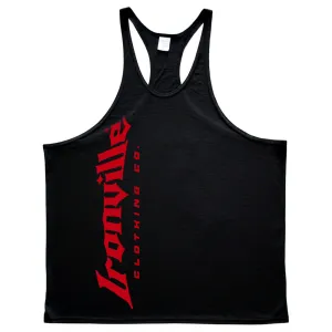 Ironville VERTICAL LOGO Stringer Tank Top