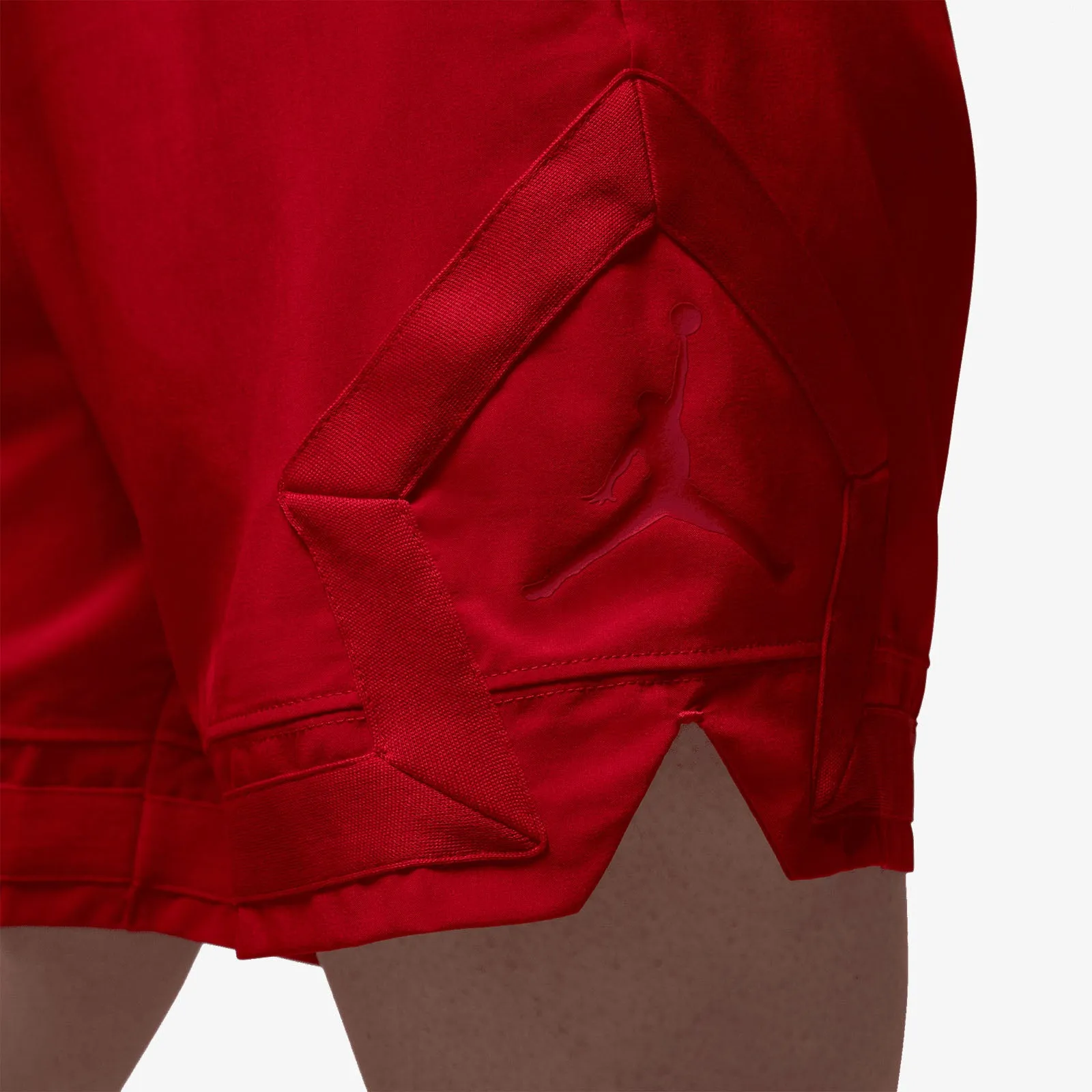 Jordan Sport Dri-FIT Woven Diamond Shorts - Gym Red