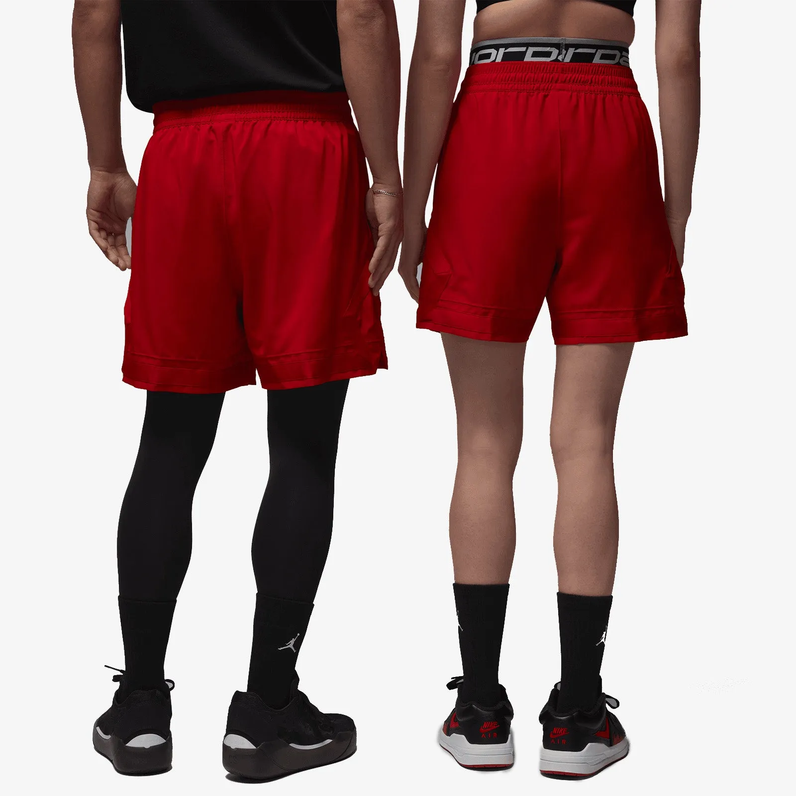 Jordan Sport Dri-FIT Woven Diamond Shorts - Gym Red