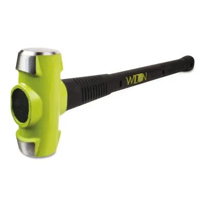 JPW Industries B.A.S.H® Unbreakable Handle Sledge Hammer, 10 lb Head, 24 in Ergonomic Handle, 21024