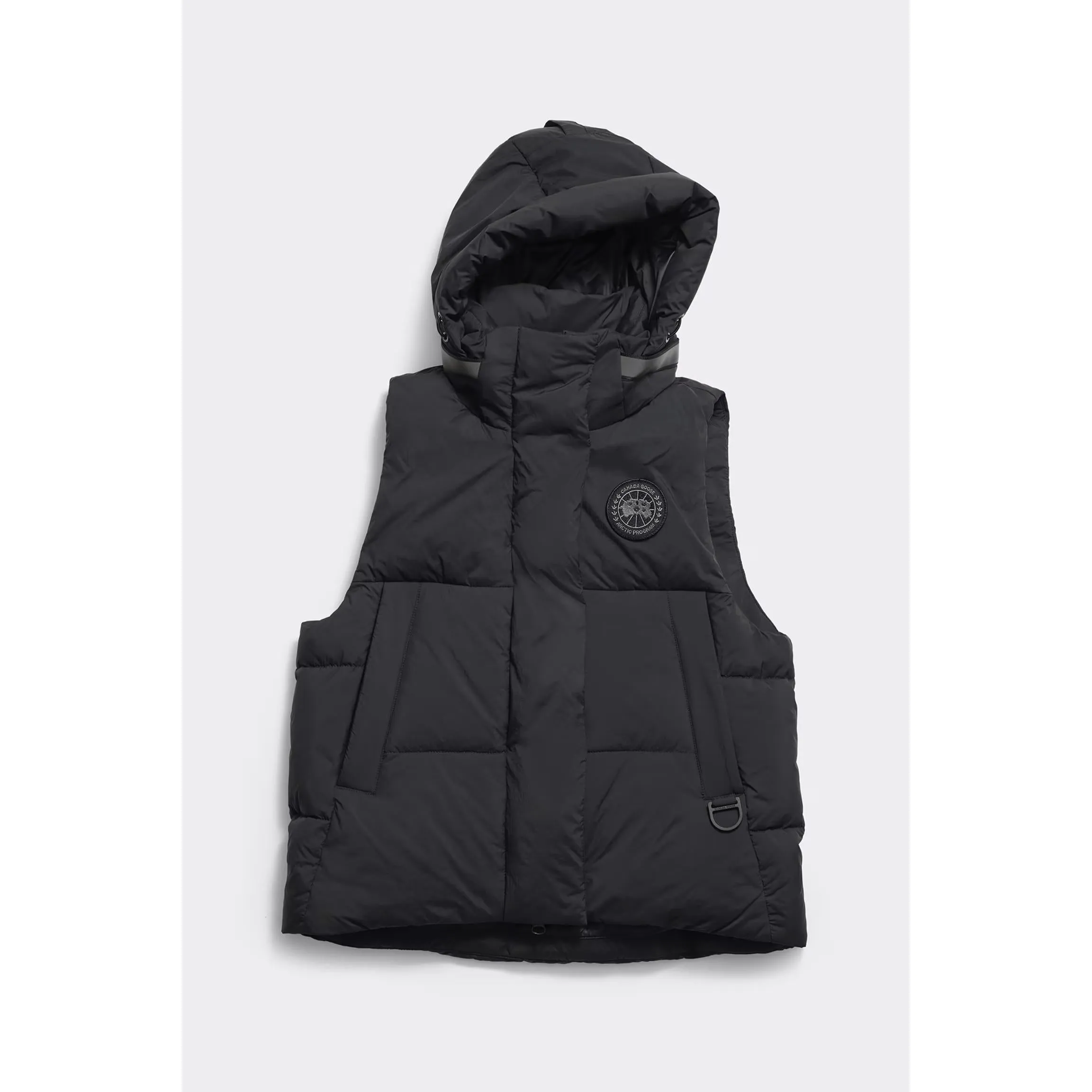 JUNCTION PUFFER VEST BLACK DISC