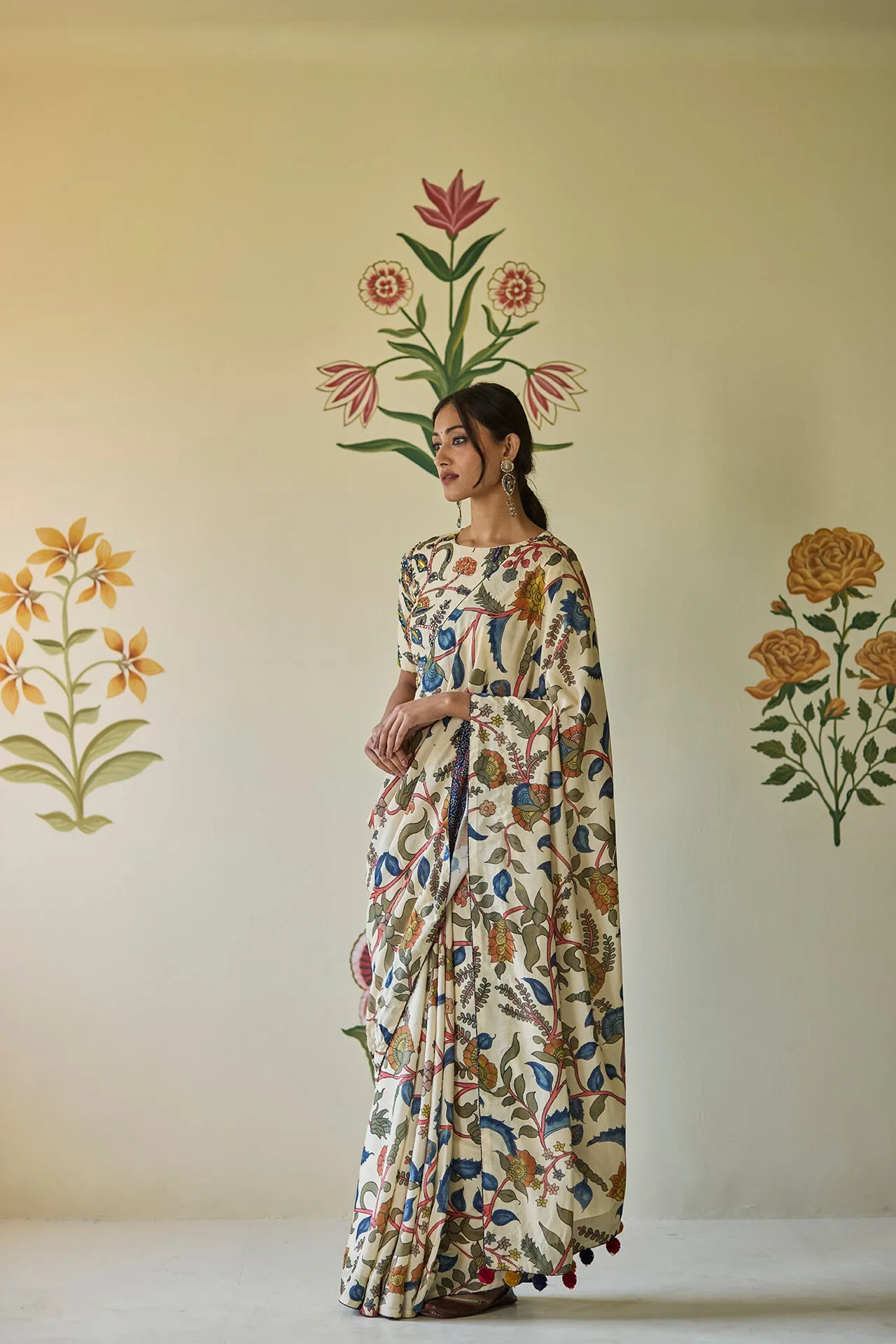 Kalamkari Saree