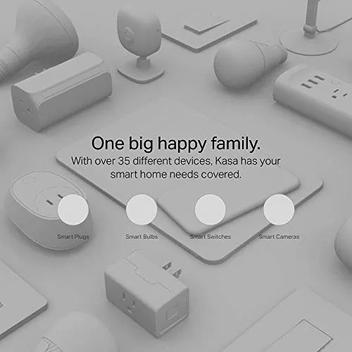 Kasa Indoor Pan/Tilt Smart Security Camera, 1080p HD Dog Camera 2.4GHz with Night Vision, Motion Detection for Baby and Pet Monitor, Cloud & SD Card Storage, Works with Alexa & Google Home (EC70)