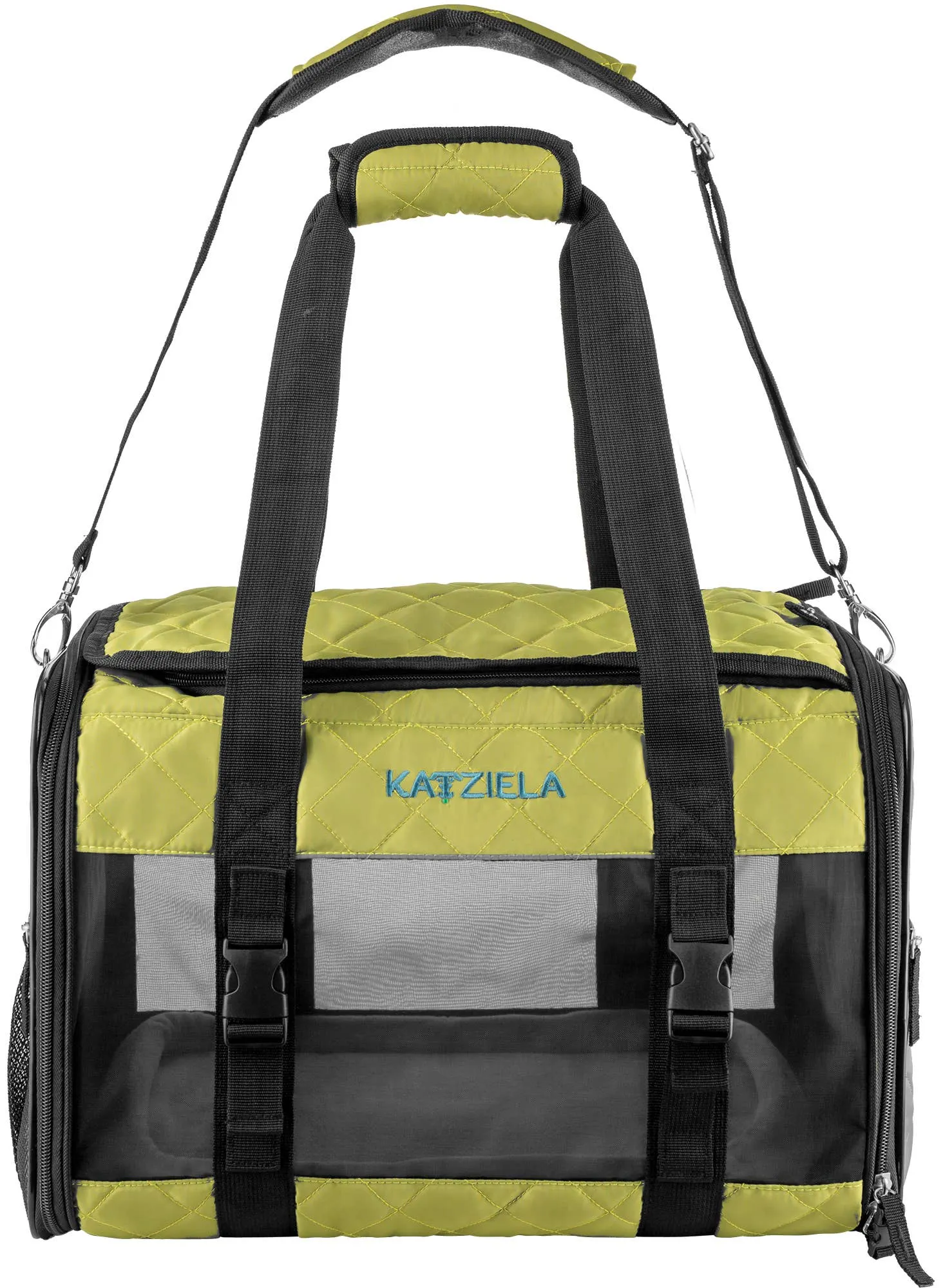Katziela - QUILTED COMPANION - olive green