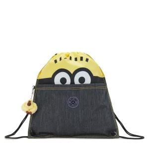 Kipling Supertaboo Minion Jeans Bl Medium Backpack