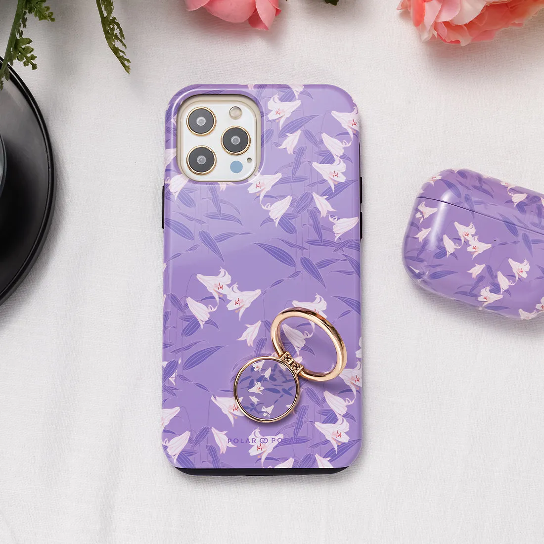 Lavender Lily Custom - iPhone 14 Plus Case