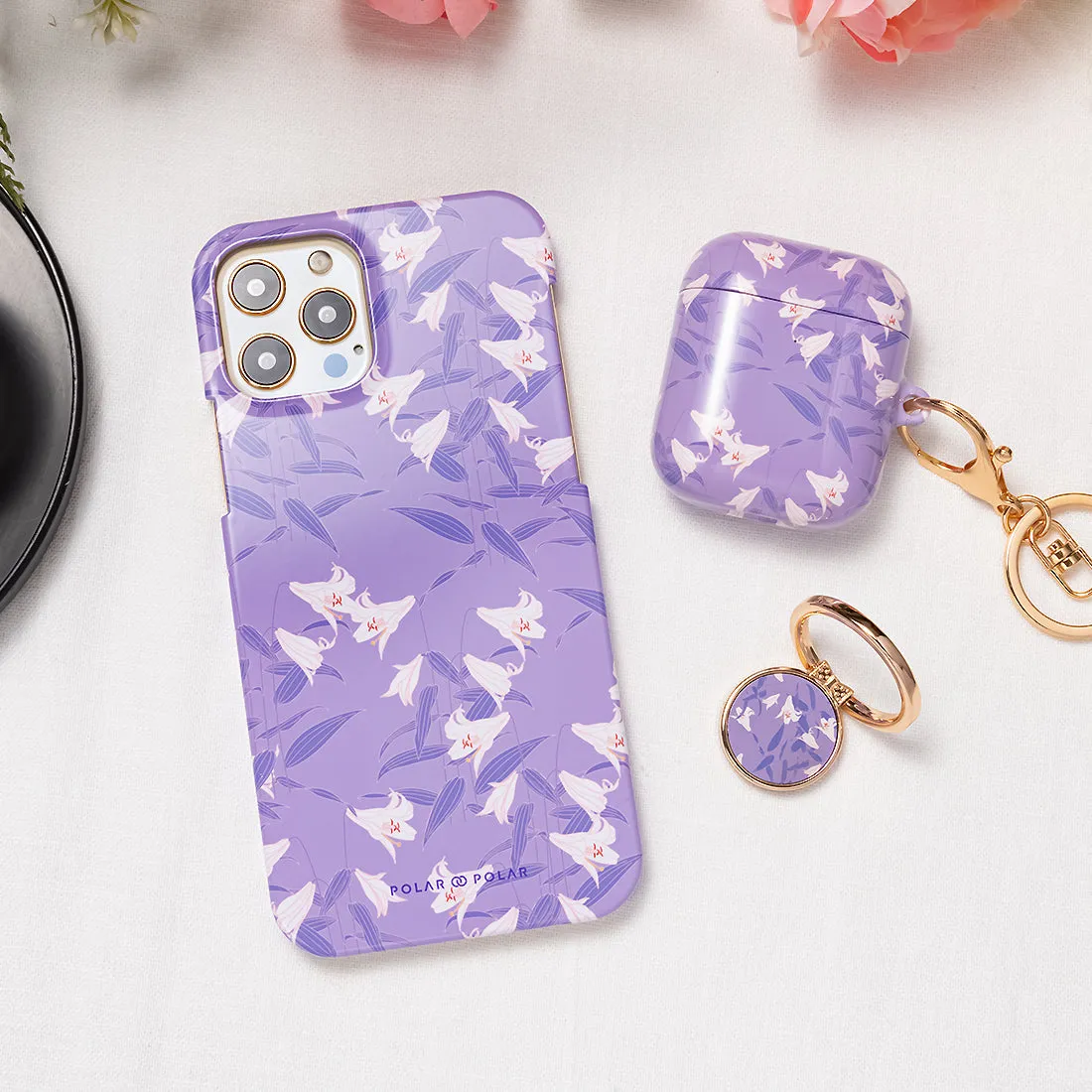 Lavender Lily - iPhone 13 Pro Case