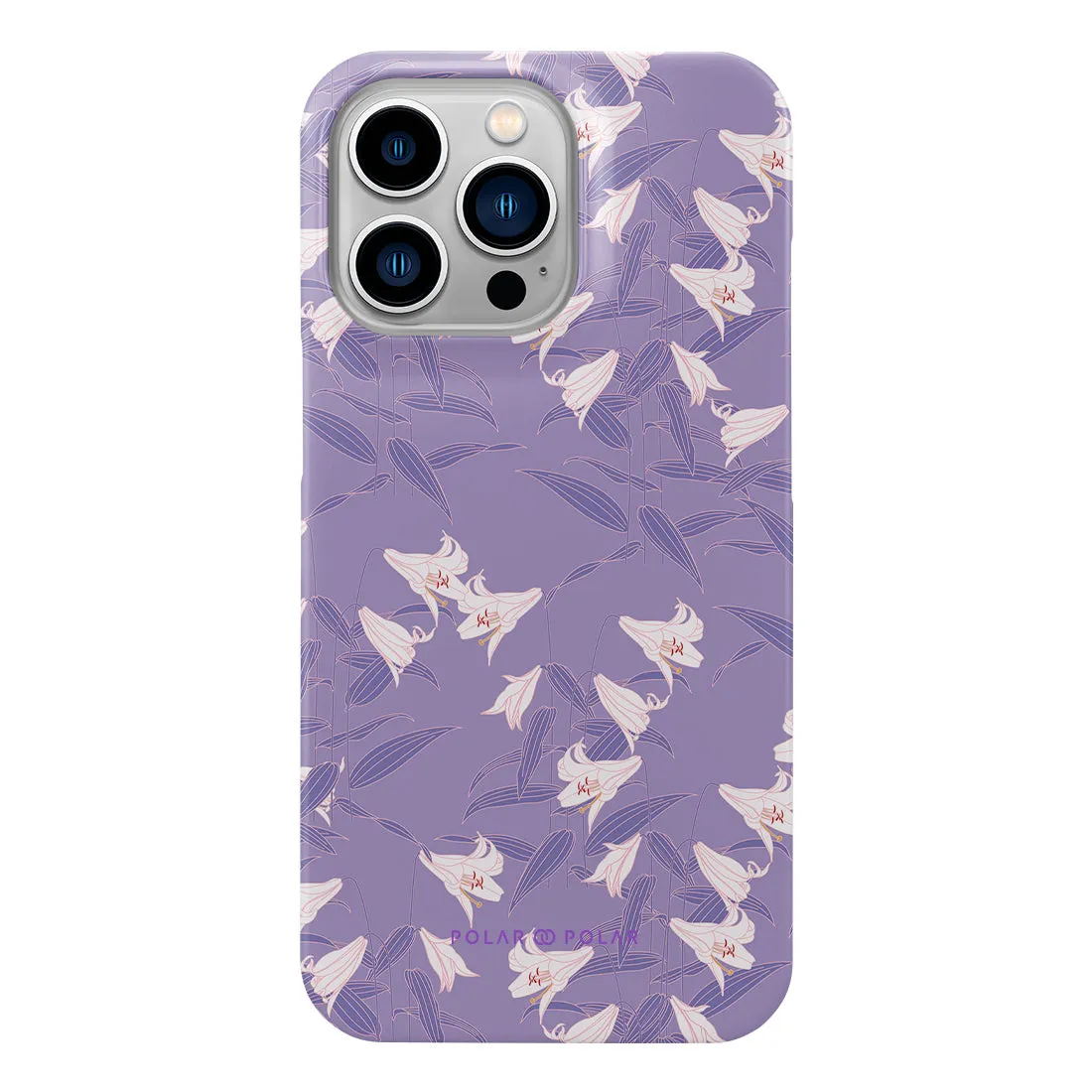 Lavender Lily - iPhone 13 Pro Case